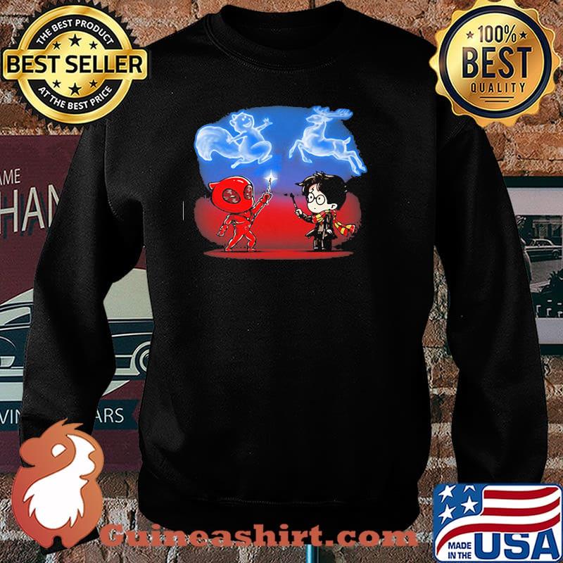 Harry Potter And Deadpool Reindeer Shirt Sweater