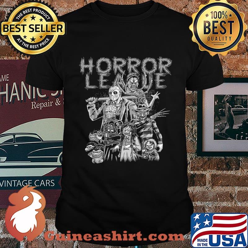Horror league character shirt