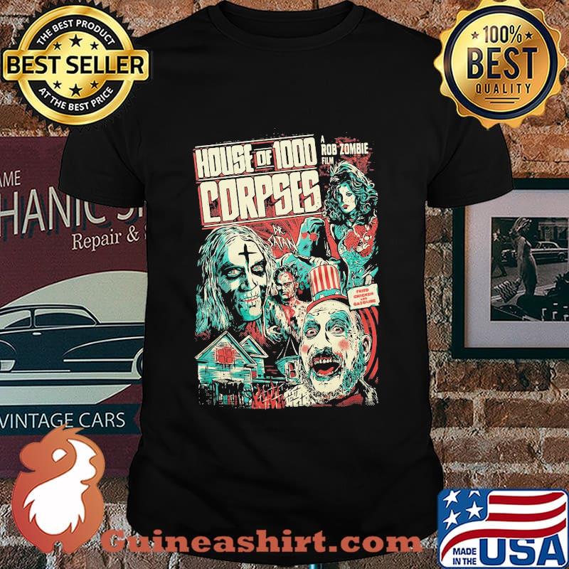 House Of 1000 Corpses Fried A Rob Zombie Film Shirt