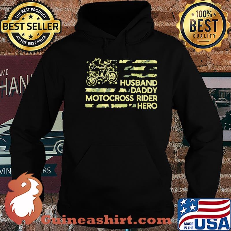 Husban Dady Motocross Rider Hero Shirt Hoodie