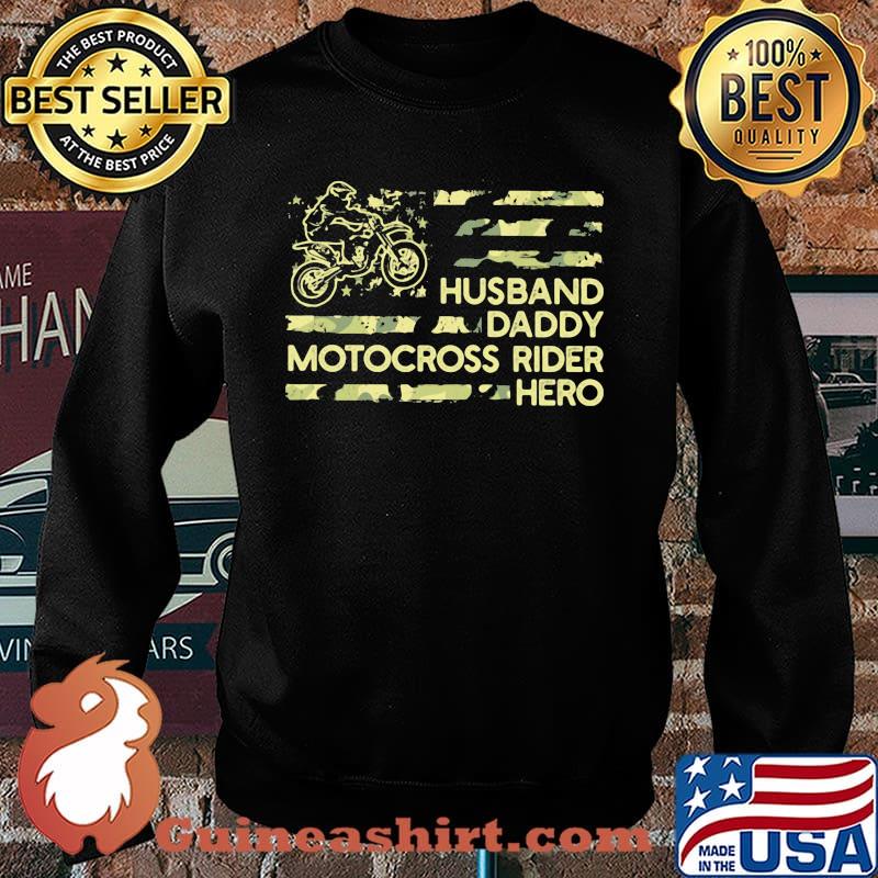 Husban Dady Motocross Rider Hero Shirt Sweater