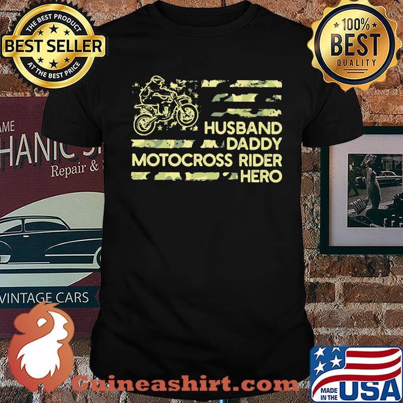 Husban Dady Motocross Rider Hero Shirt