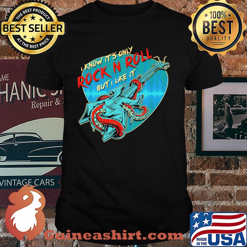 I Know It's Only Snake Guitar Shirt
