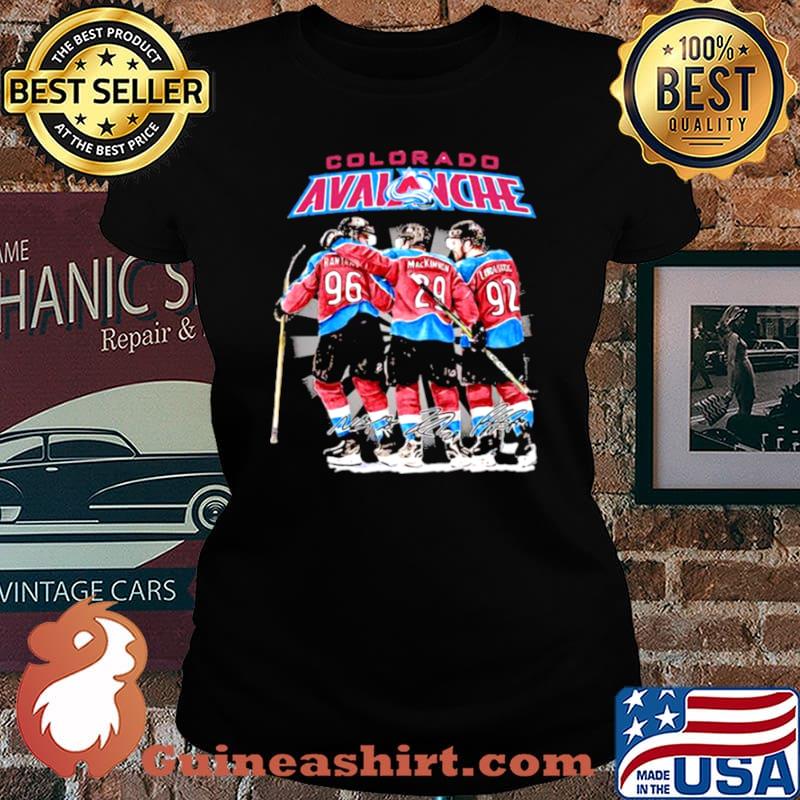 Colorado Avalanche Hockey Signature Shirt Laides tee