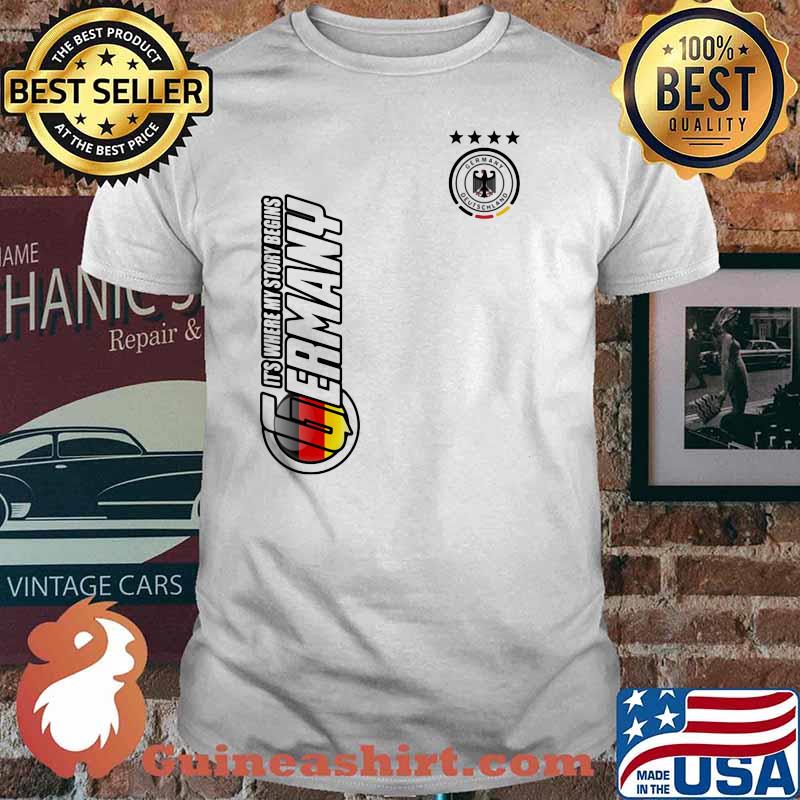 It’s Where My Story Begins Germany Deutschland Logo Shirt
