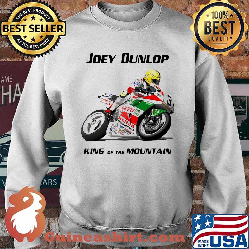 Joey Dunlop King Of The Mountain World Champion Motorcycle Shirt Sweater