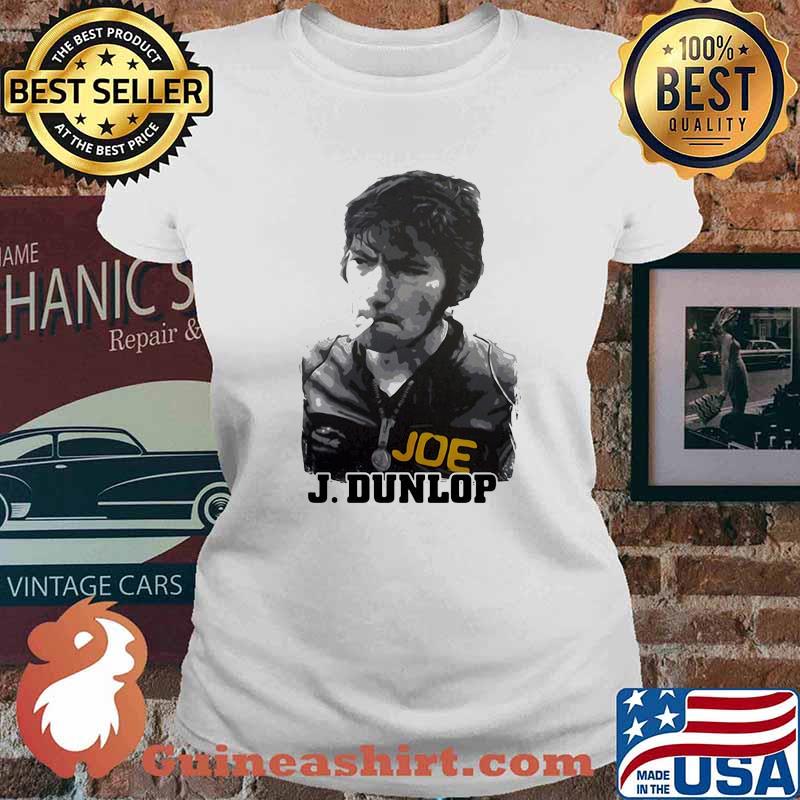 Joey Dunlop Racing Athlete Motorcycle Shirt Ladies tee