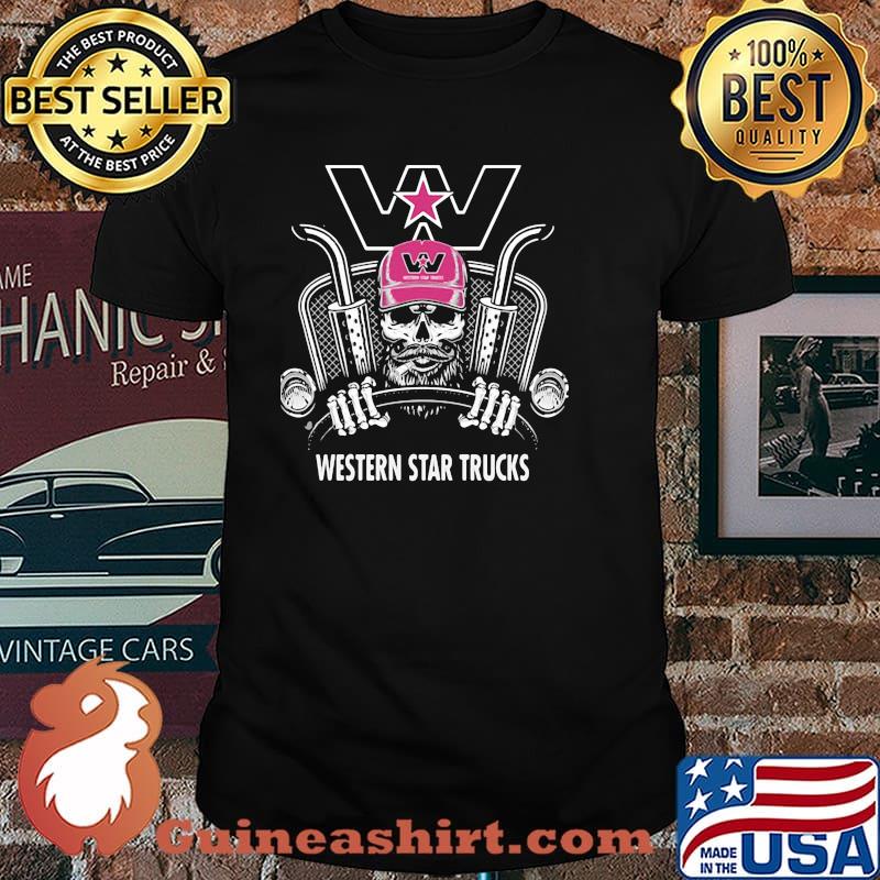 Skull With Western Star Trucks Shirt