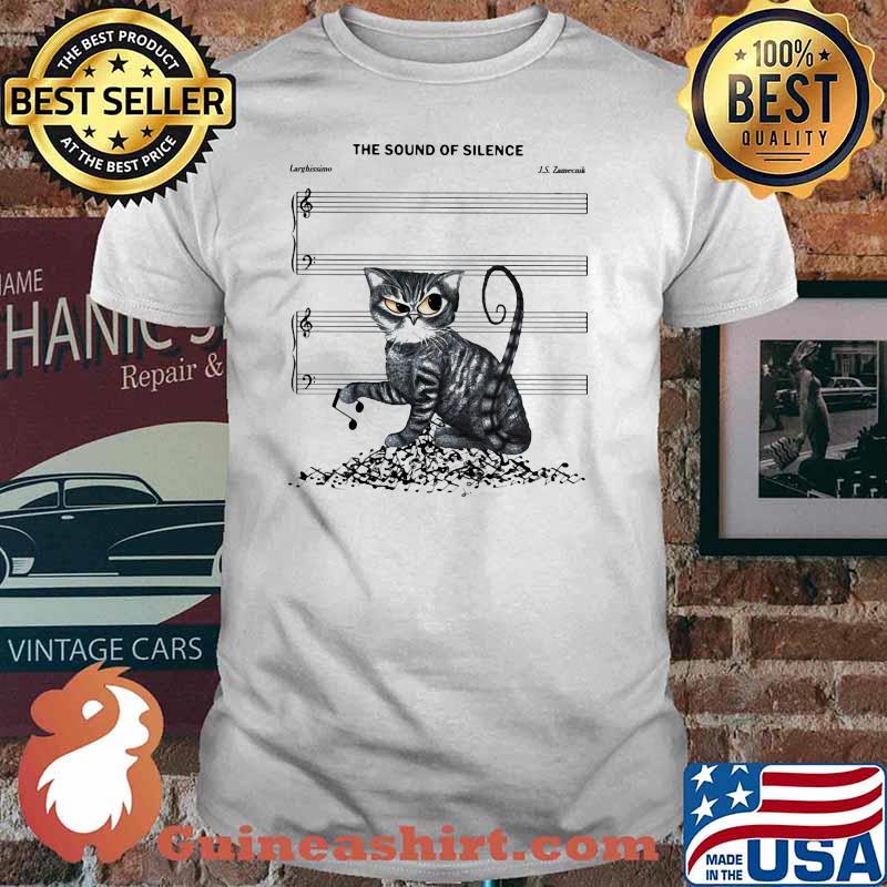 The Sound Of Silence Cat Shirt