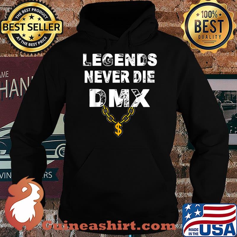 Legends Never Die DMX Gold Shirt Hoodie