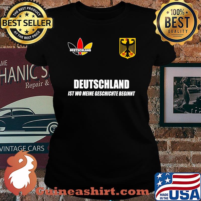 Logo It’s Where My Story Begins Deutschland Shirt Laides tee