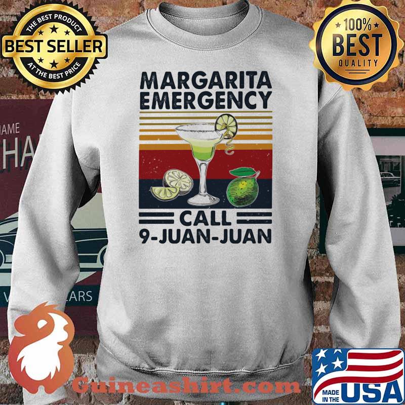 Margarita Emergency Call 9 Juan Juan Vintage Shirt Sweater