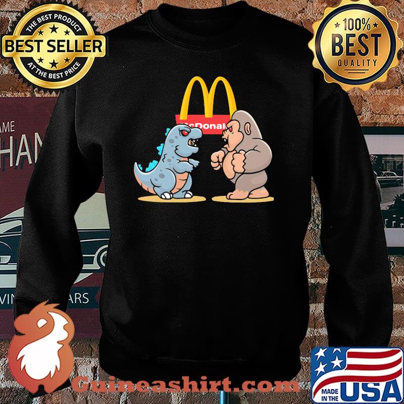 Mcdonalds Baby Kong And Baby Godzilla Shirt Sweater