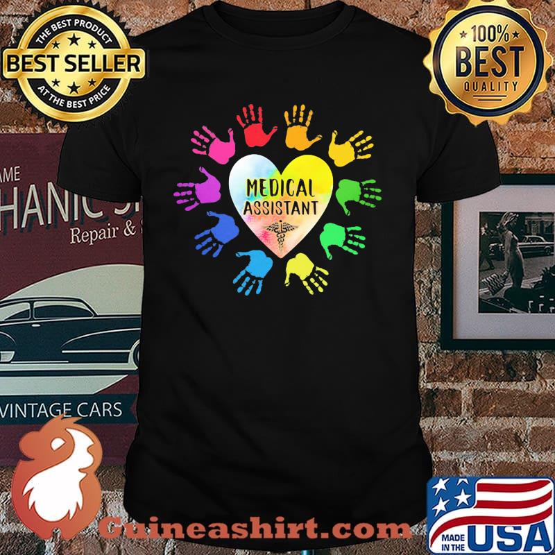 Medical Assisant Heart Medical Shirt