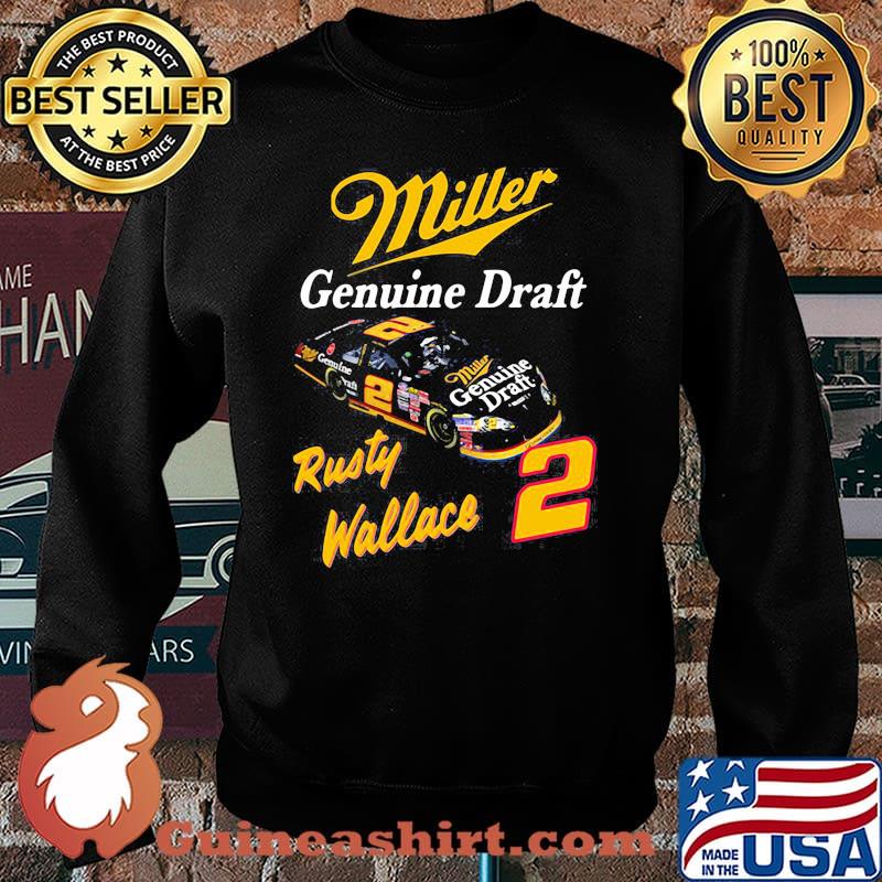 Miller Genuine Draft Rusty Wallace Shirt Sweater
