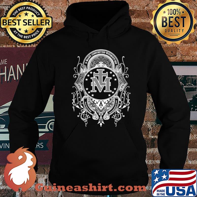 Miraculous medal our lady of grace blessed mary catholic w Hoodie