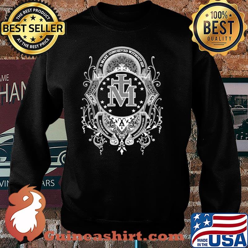Miraculous medal our lady of grace blessed mary catholic w Sweater