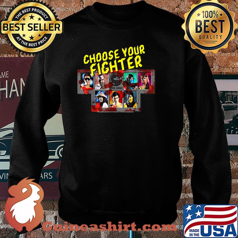 Mortal KomBat KlasSic Choose Your Fighter Shirt Sweater