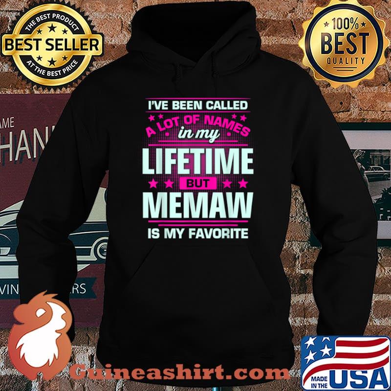 Mother’s Day Gift For Memaw Is My Name Favorite Shirt Hoodie