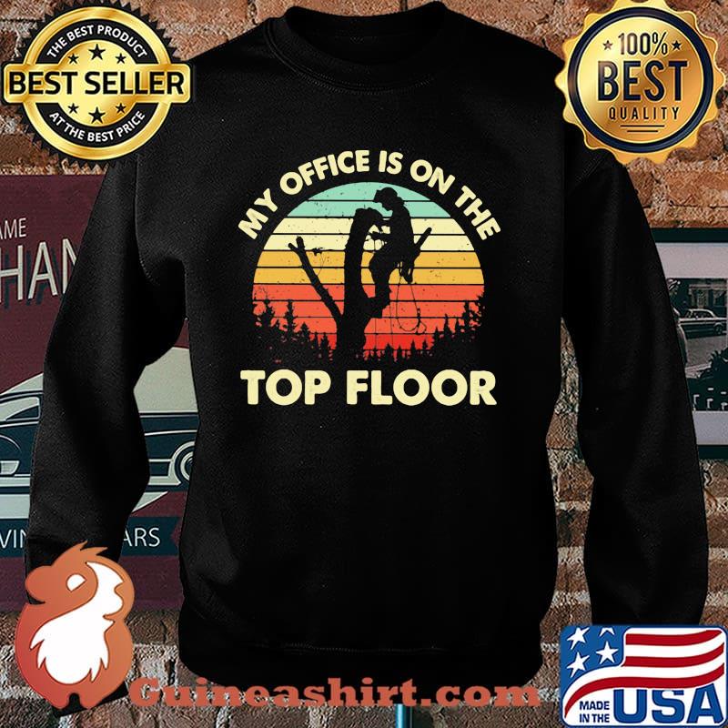 My Office Is On The Top Floor Welder Vintage Shirt Sweater