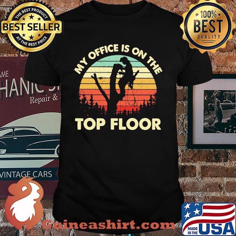 My Office Is On The Top Floor Welder Vintage Shirt