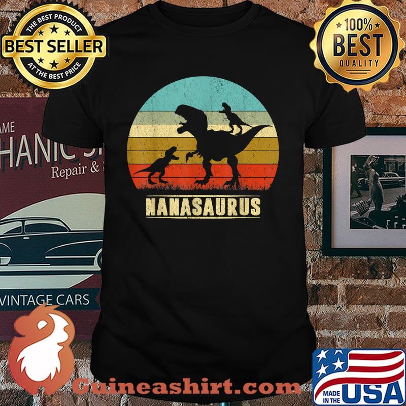 Nana Dinosaur Nanasaurus 2 Two Vintage Shirt