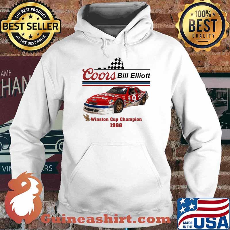 Nascar Coor Bill Elliott Winston Cup Champion 1988 Shirt Hoodie