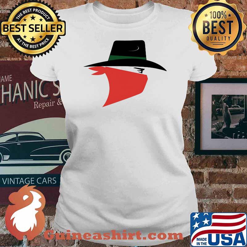 Nascar Harry Gant Skoal Bandit Wear Mask Red Shirt Ladies tee