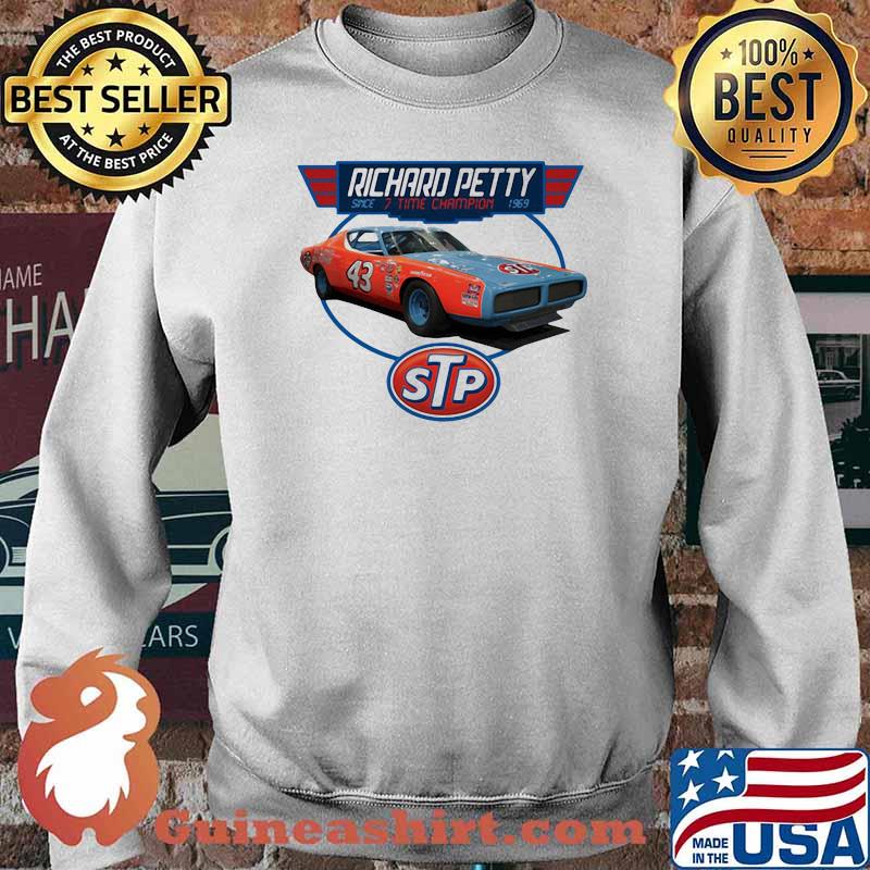 Nascar Richard Petty 7 Time Grand National Champion Signature Shirt Sweater