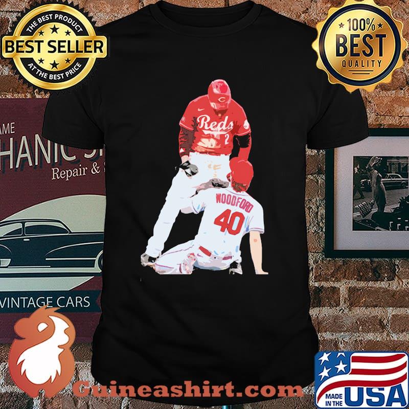 Nick Castellanos Reds and Jake Woodford shirt