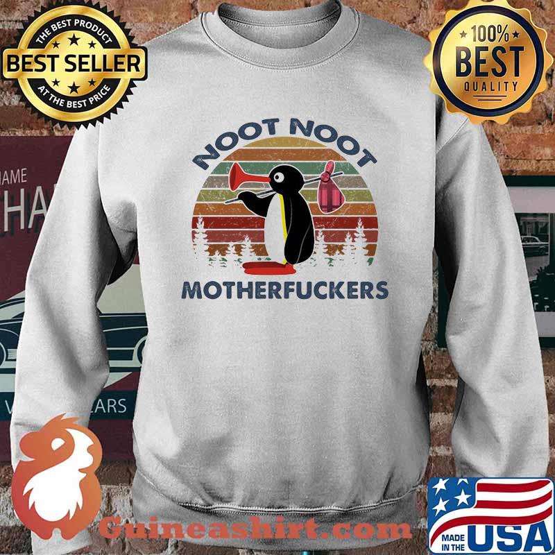 Noot Noot Motherfuckers Peguins Vintage Sweater
