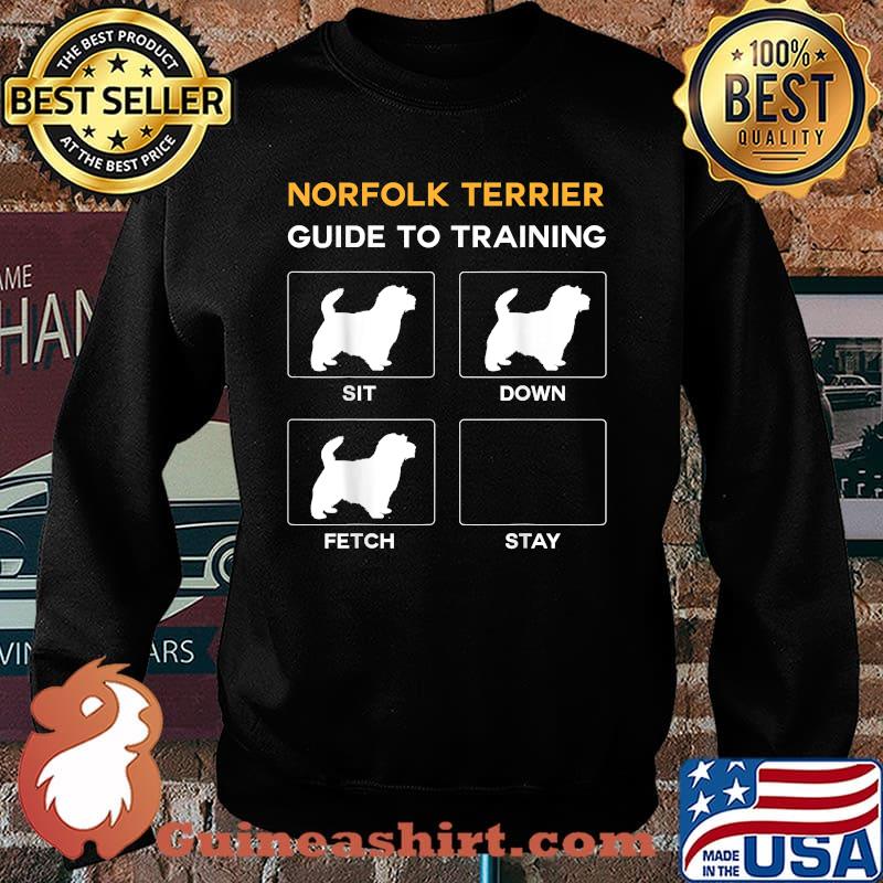 Norfolk Terrier To Training Dog Obedience Dog Commands Shirt Sweater