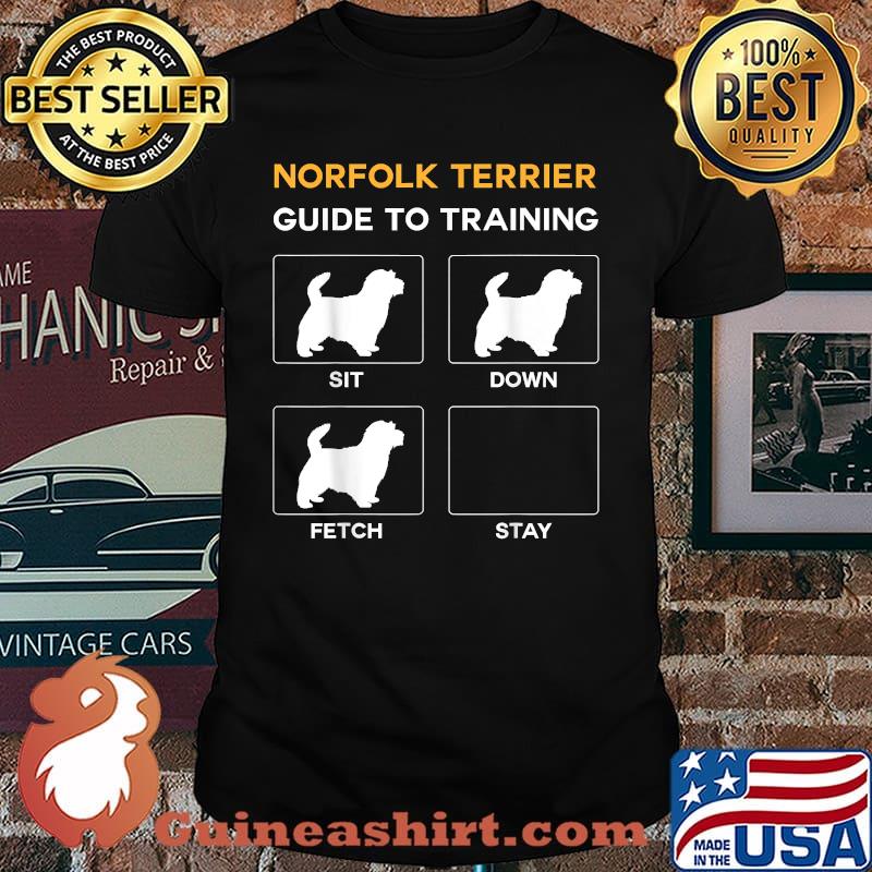 Norfolk Terrier To Training Dog Obedience Dog Commands Shirt