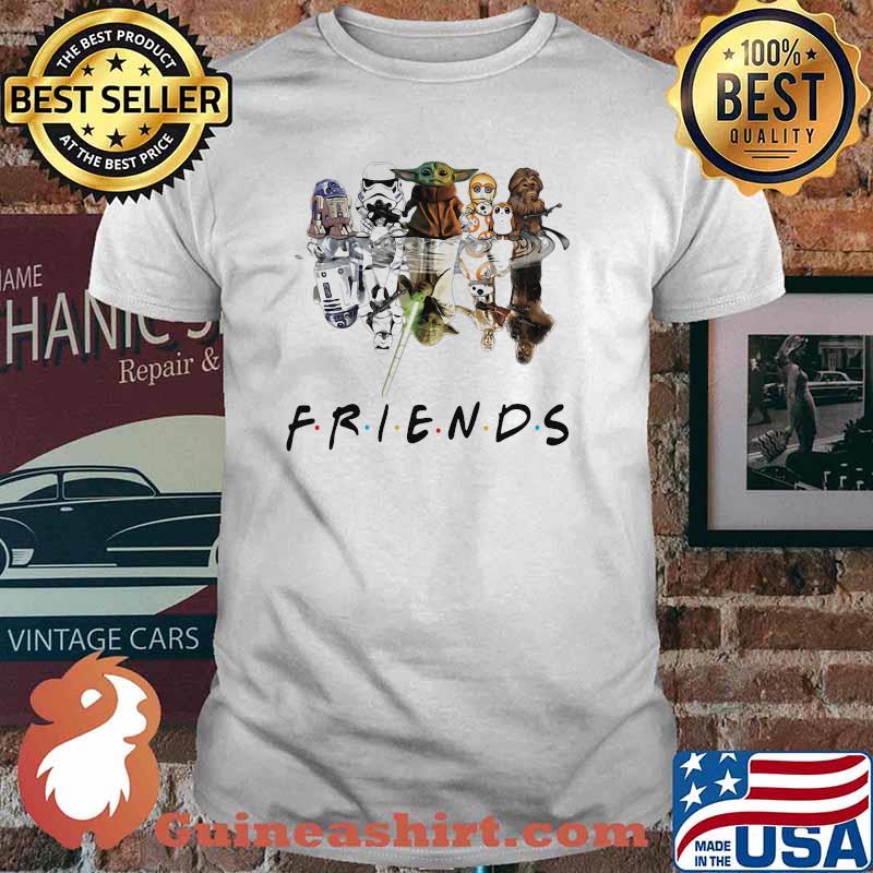 Official Baby Yoda Friends Disney Shirt