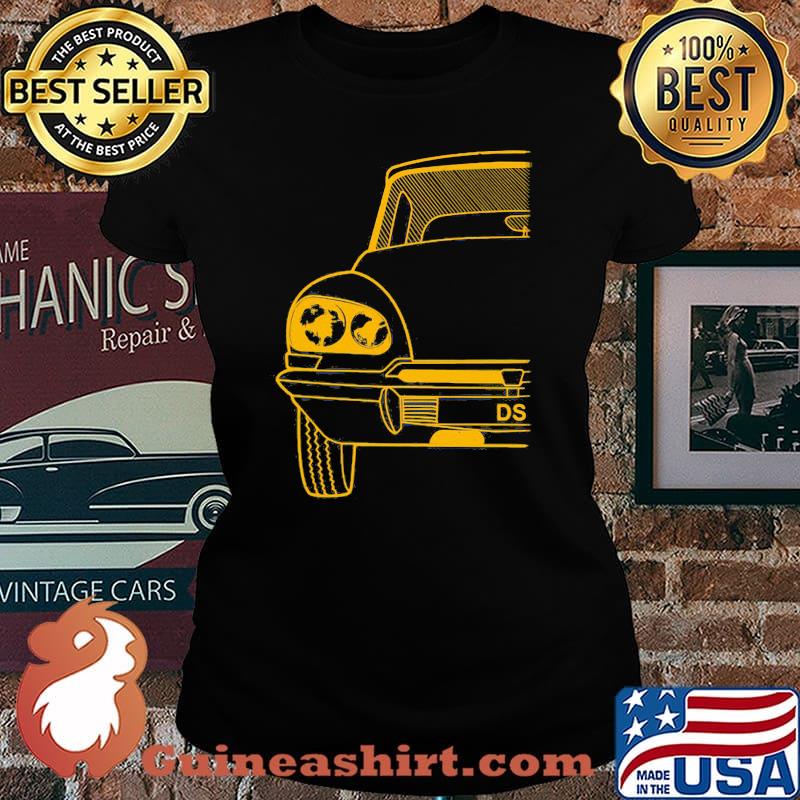 Official Ds Orange Car Shirt Laides tee