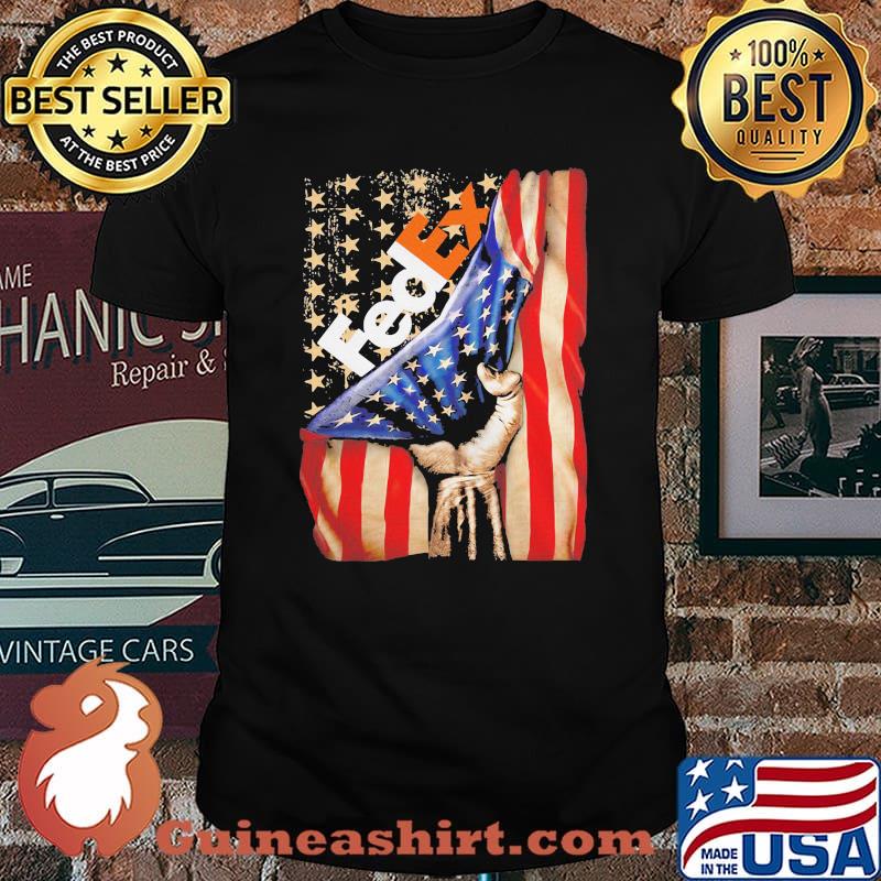 Official Fedex American Flag Shirt