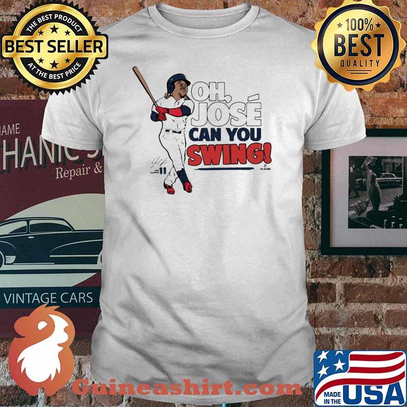 Official José Ramirez Mlbpa Can You Swing Shirt