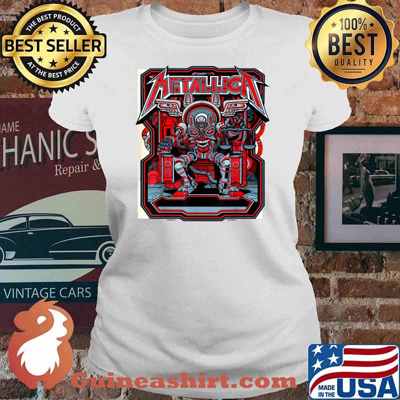 Official Metallicas Skull Shirt Ladies tee