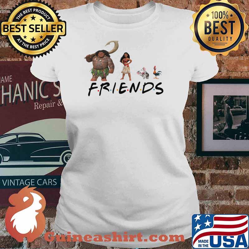 Official Moana Friends Disney Shirt Ladies tee