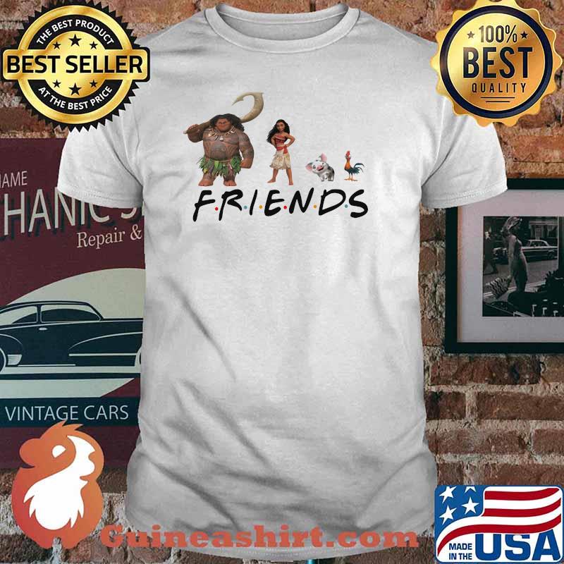 Official Moana Friends Disney Shirt