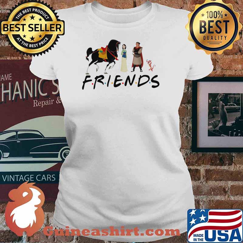 Official Mulan Friends Disney Shirt Ladies tee