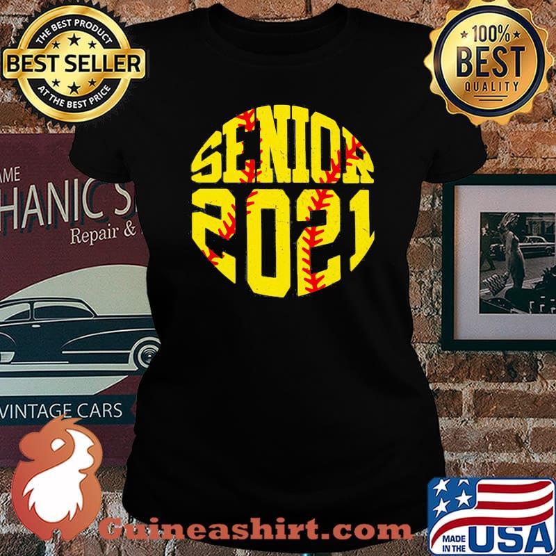 Official Senior Softball 2021 Shirt Laides tee