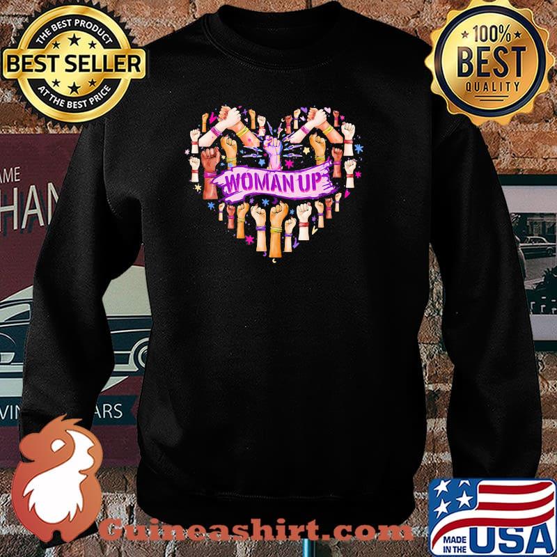 Official Woman Up Heart Shirt Sweater