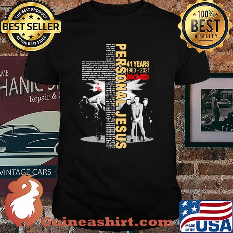 Personal Jesus 41 Years 1980 2021 Depeche Mode Shirt