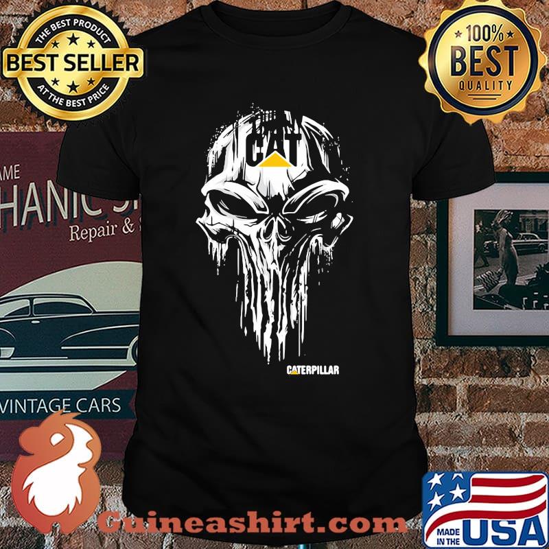 Punisher With Caterpillar Logo Shirt