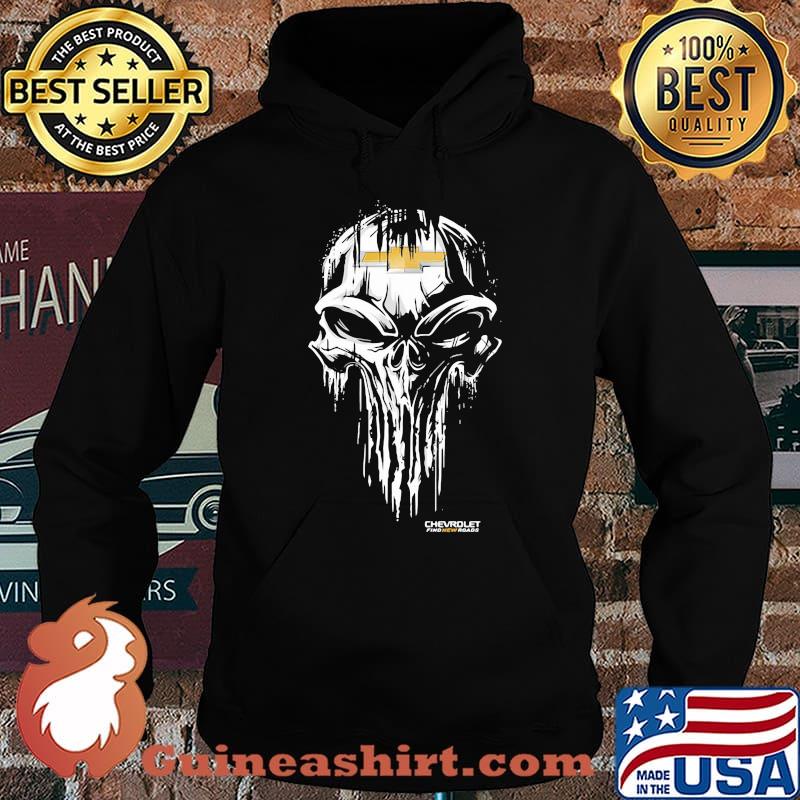 Punisher With Chevrolet Logo Shirt Hoodie