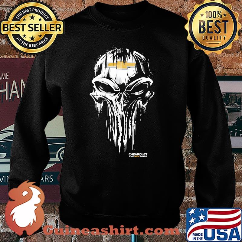 Punisher With Chevrolet Logo Shirt Sweater