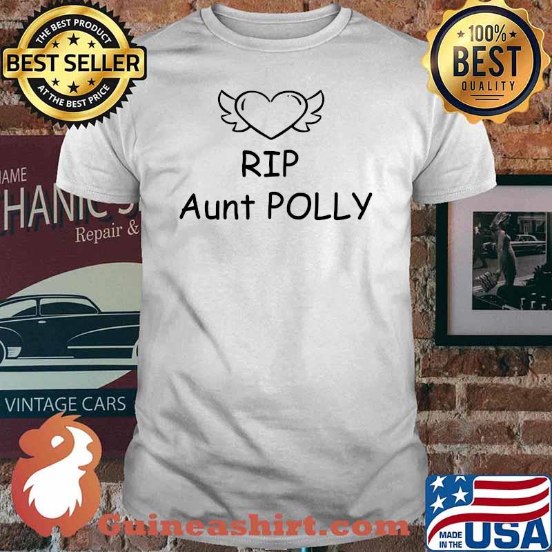 Rip Aunt Polly Helen Mccrory Heart Shirt