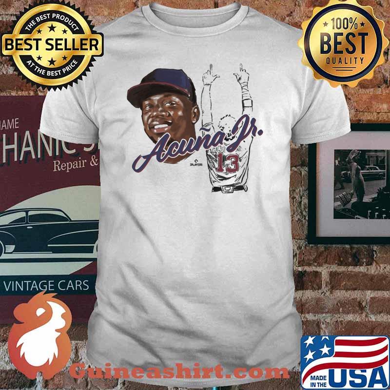 Ronald Acuña Jr. Silhouette Shirt