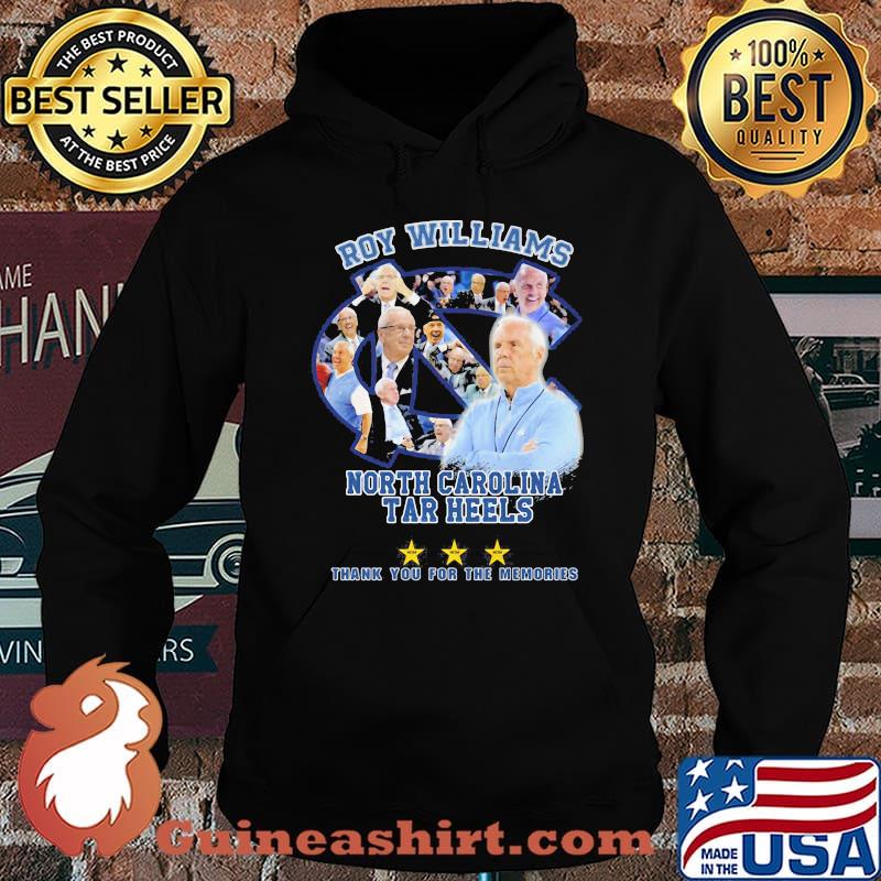 Roy Williams North Carolina 2003 2021 Thank You For The Memories Signature Shirt Hoodie